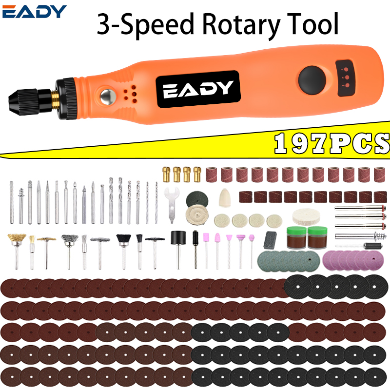 Rotary Tool Kit - Zestaw bezprzewodowych narzędzi obrotowych USB –