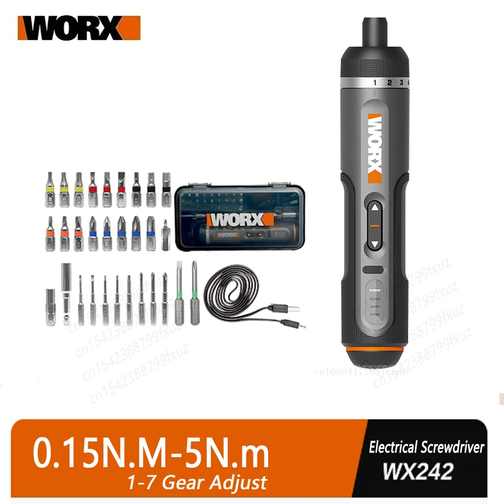 Power Tools Underwater - WORX WX242 4V zestaw wkrętaków elektrycznych
