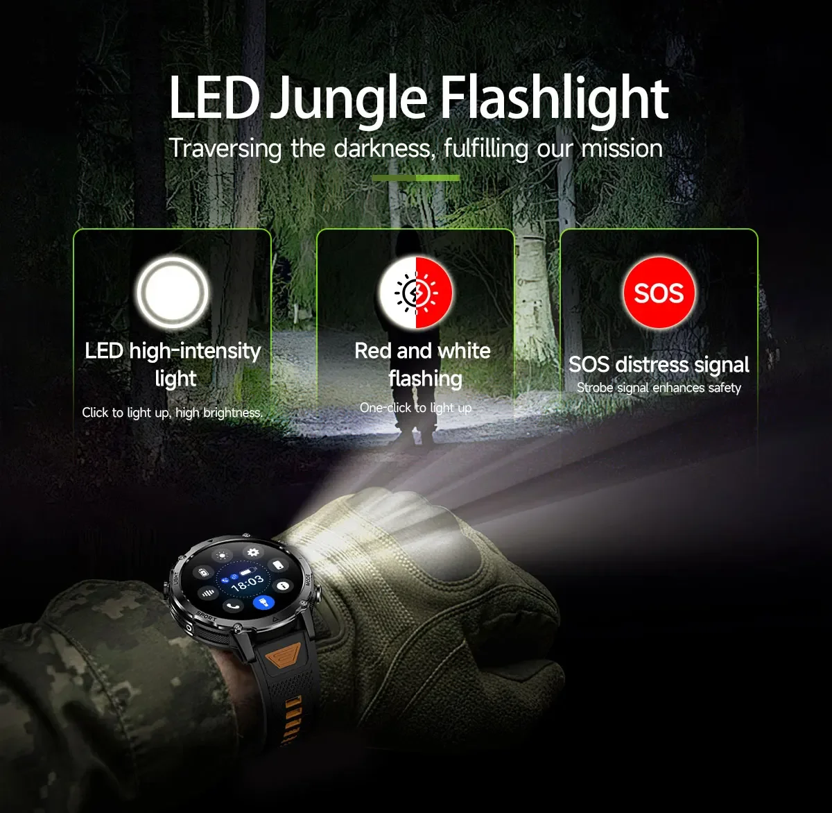 Smartwatch męski z dużą bateri – Power Tools Brands recenzja i cena