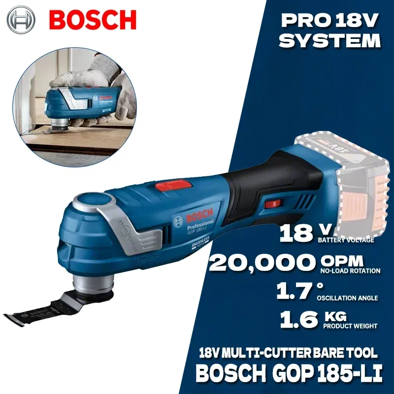 BOSCH Akumulatorowe narzędzie  – Oscillating Multi Tool recenzja i cena