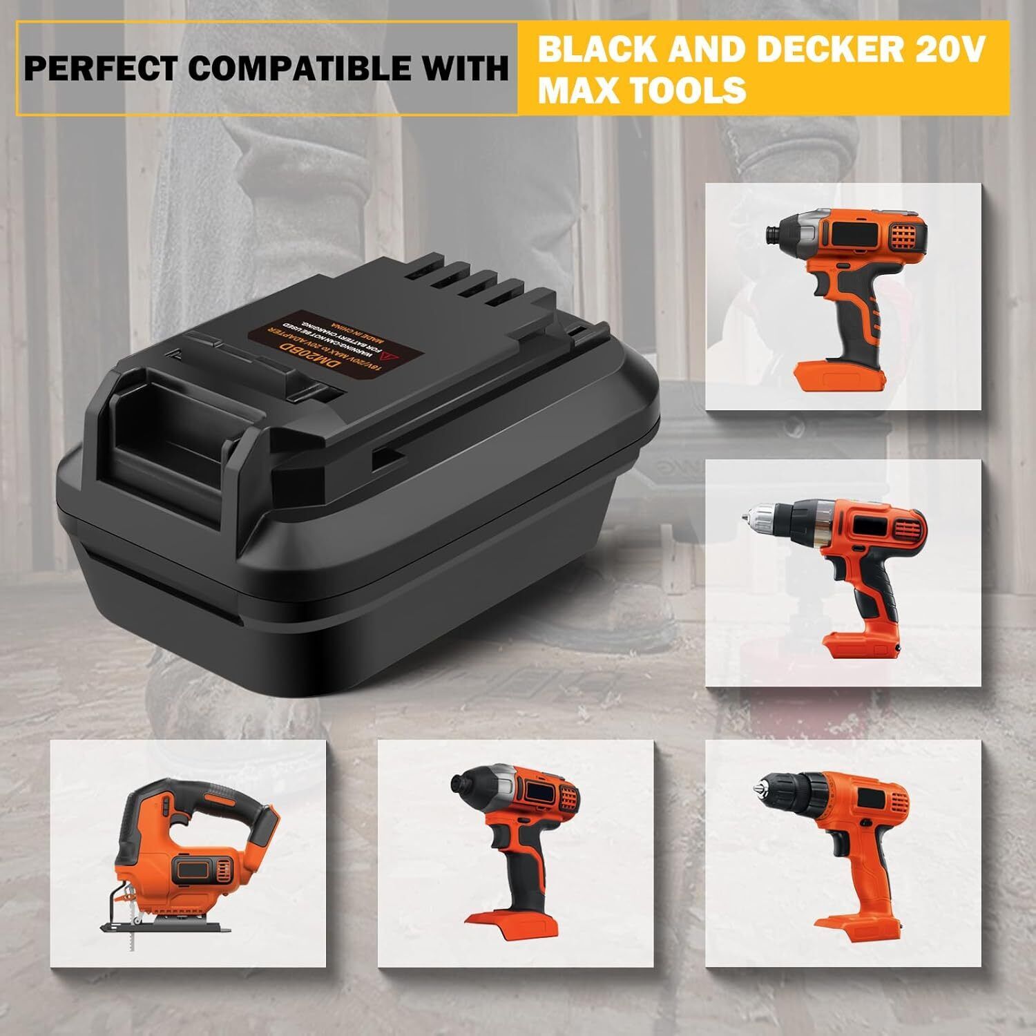 Adapter baterii DM20BD do DeWa – Power Tools Underwater recenzja i cena