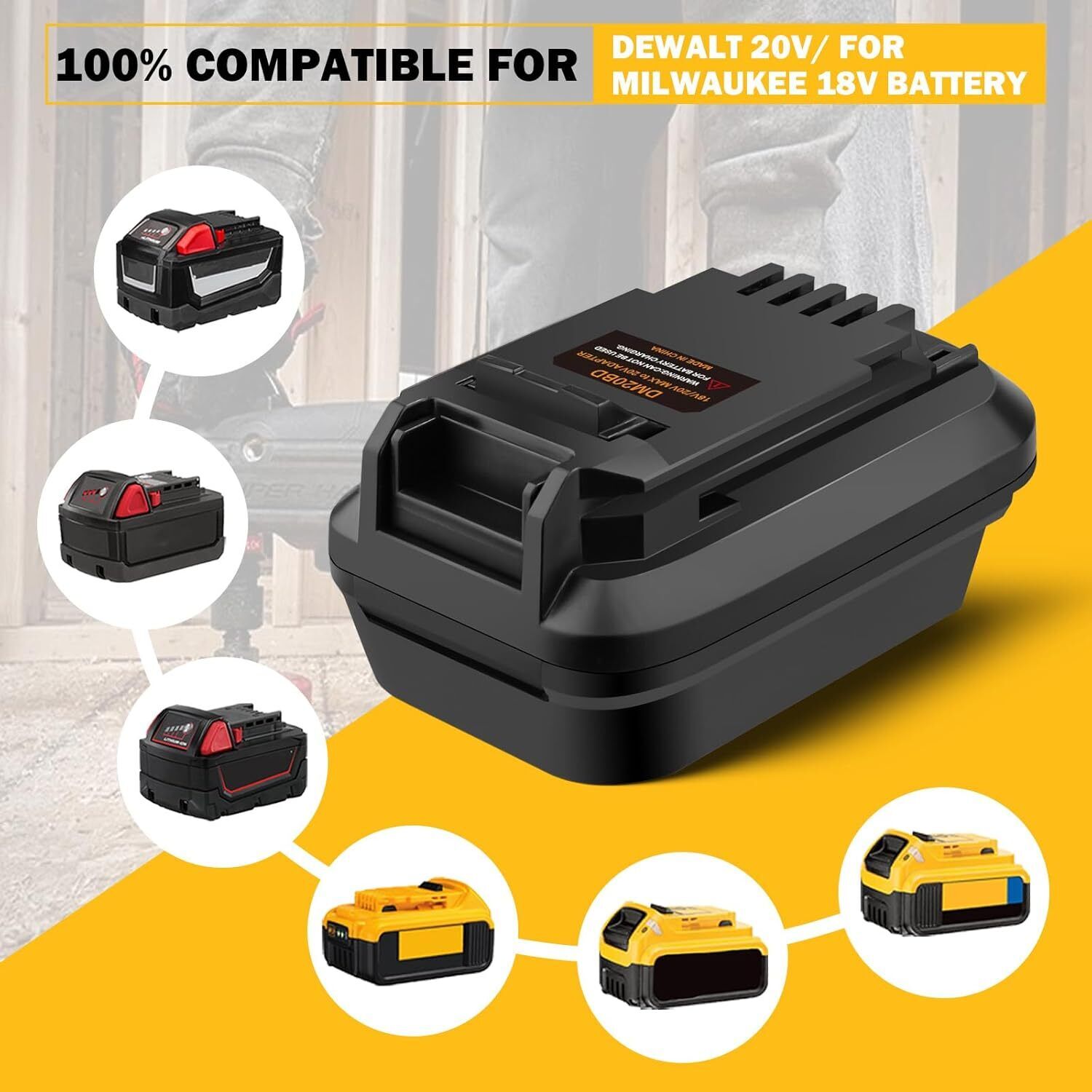 Adapter baterii DM20BD do DeWa – Power Tools Underwater recenzja i cena