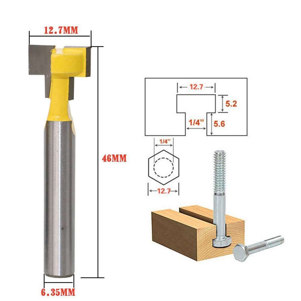 Frez trzpieniowy do rowków T A – Power Tools Woodworking recenzja i cena