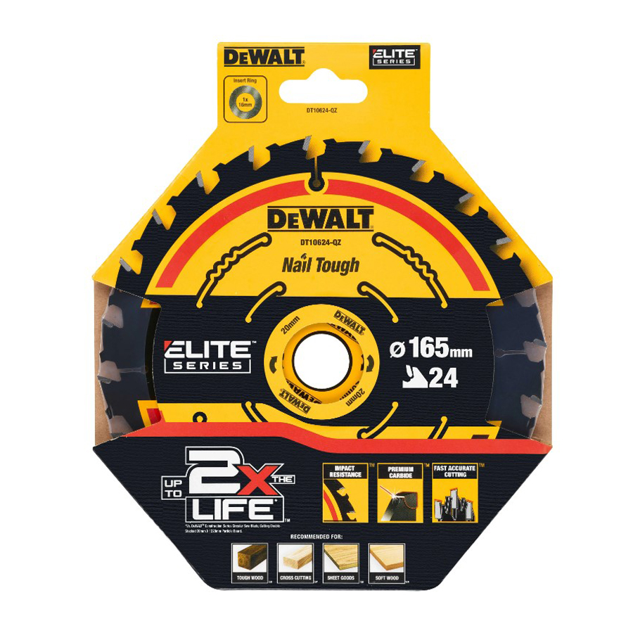 DEWALT DT10624-QZ 1/3 szt. 24T – Power Tools Woodworking recenzja i cena