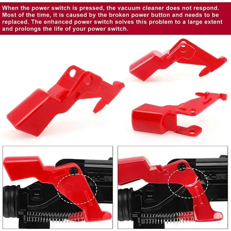 Przycisk włącznika odkurzacza, – Power Tools Red recenzja i cena