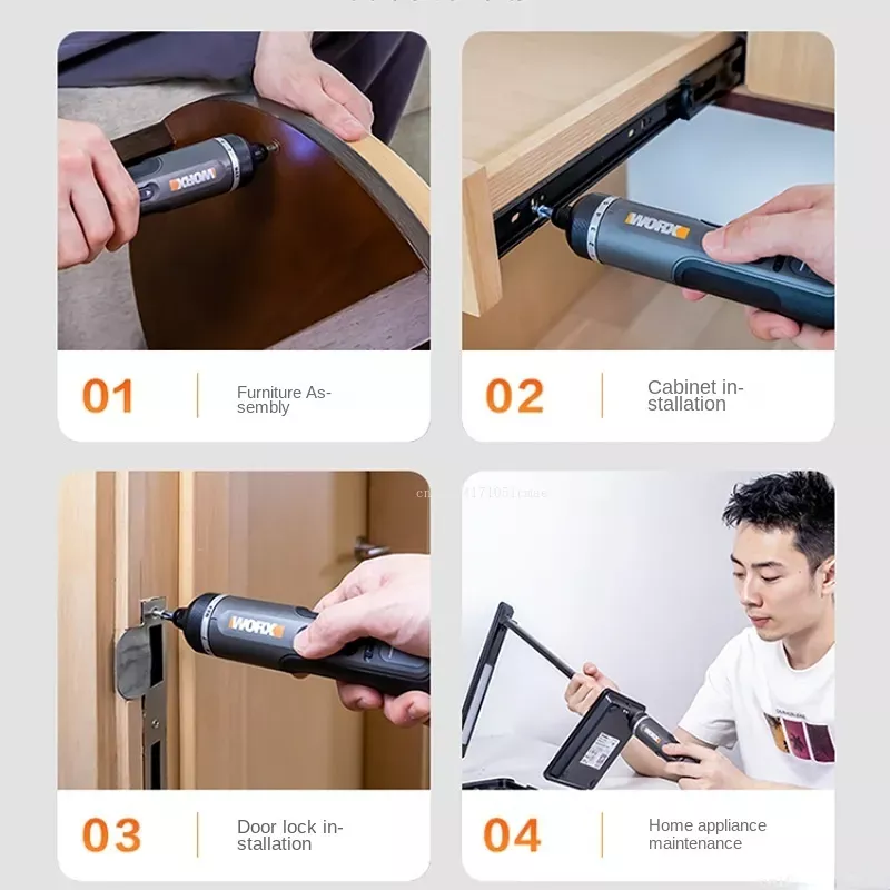 WORX WX242 4V zestaw wkrętaków – Power Tools Underwater recenzja i cena